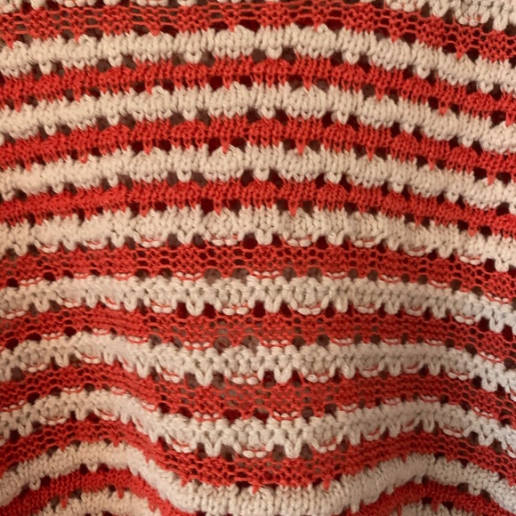 LOFT open weave chunky stripe sweater - Picture 3 of 4